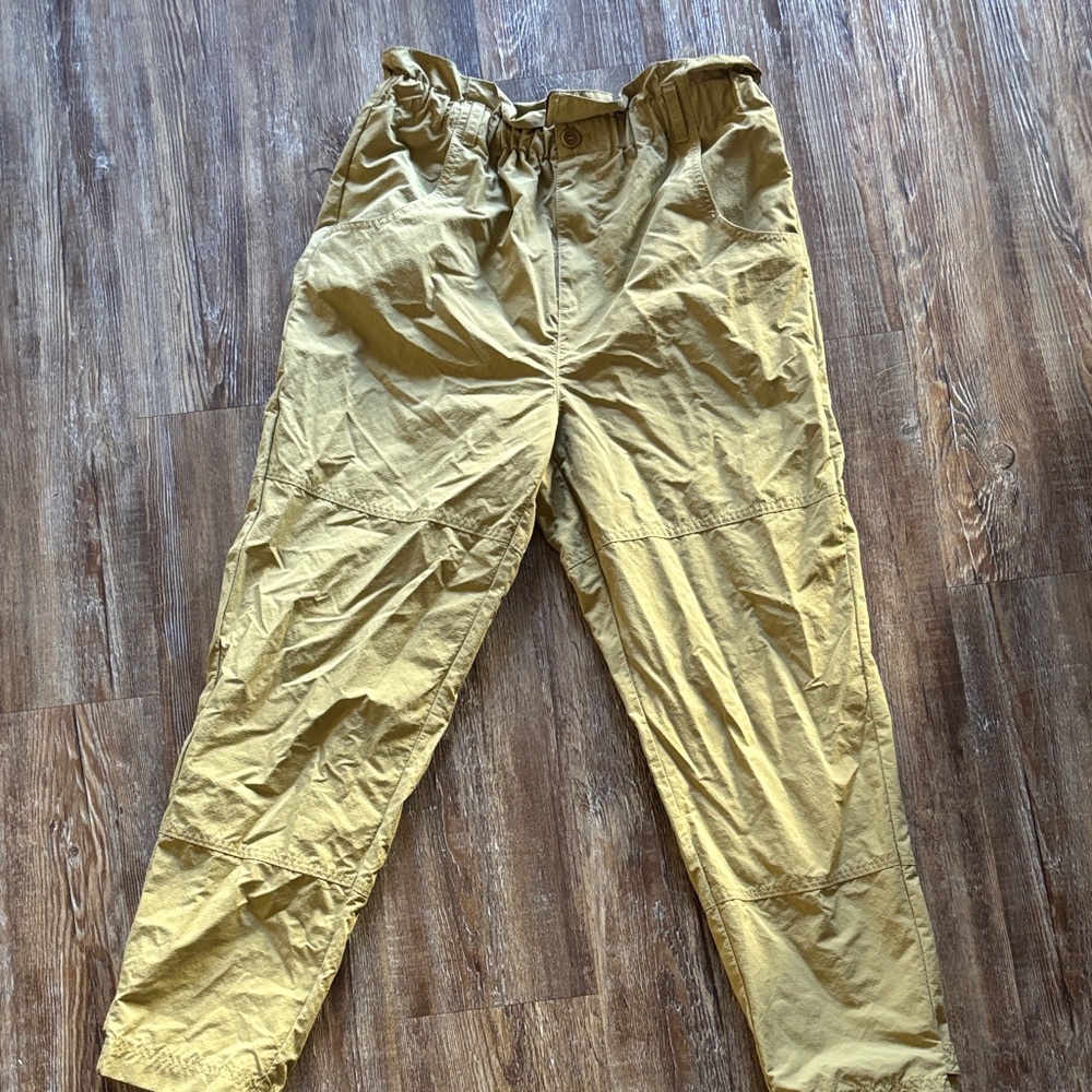 Madewell Women’s Mustard Cargo Pants